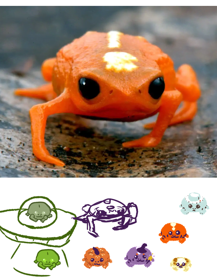 Not Dead Yet pumpkin frog for wall